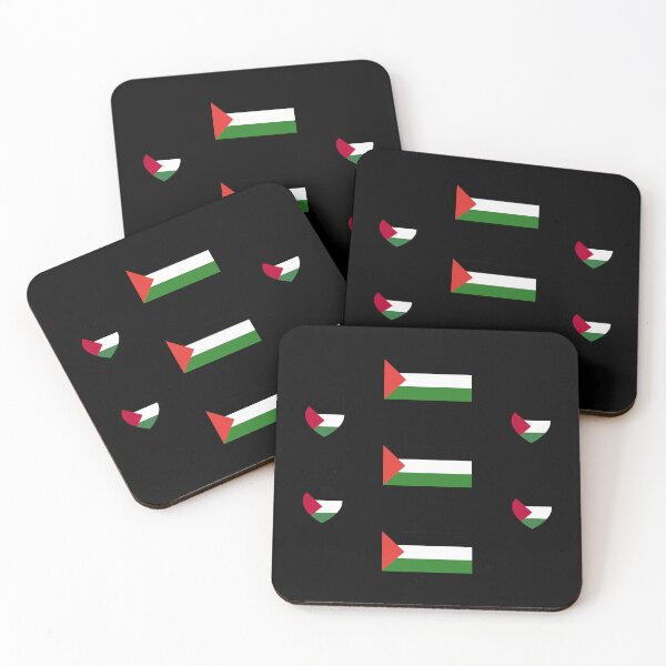 Item preview, Palestine flags hearts and original designed and sold by PeacePlanet.