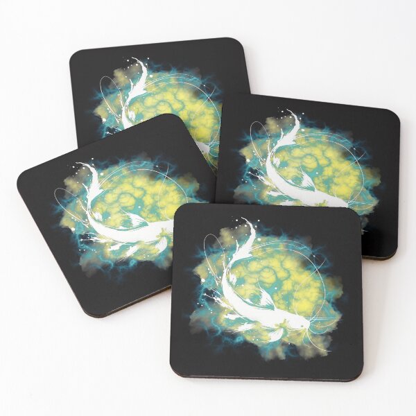Item preview, Catfish Watercolor Art - Alcohol Ink River designed and sold by HausKatz.