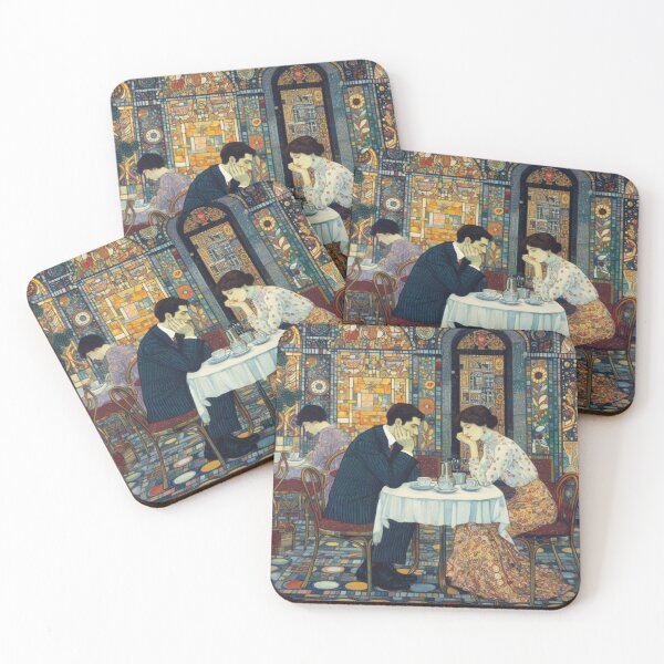 Item preview, pareja en el cafe designed and sold by Kenneth Labuskes.