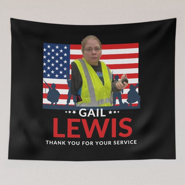 Item preview, Gail lewis - Gail lewis meme - Gail lewis merch - Gail lewis christmas sweater -Gail lewis is my hero - Gail lewis American Hero designed and sold by ArtfulWolves.