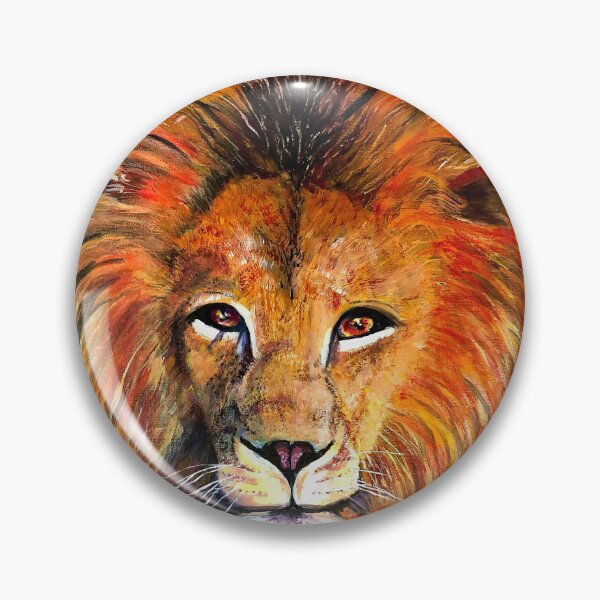 Item preview, Lion designed and sold by Catherine Halliday Art.