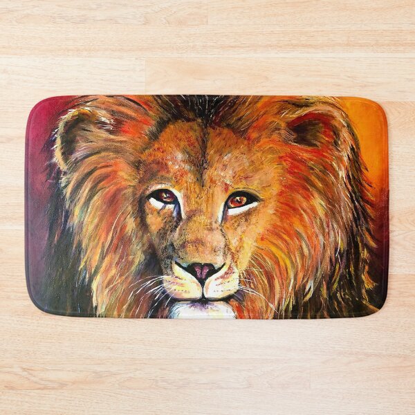 Item preview, Lion designed and sold by Catherine Halliday Art.