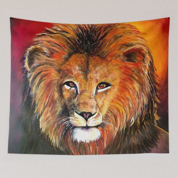 Item preview, Lion designed and sold by Catherine Halliday Art.