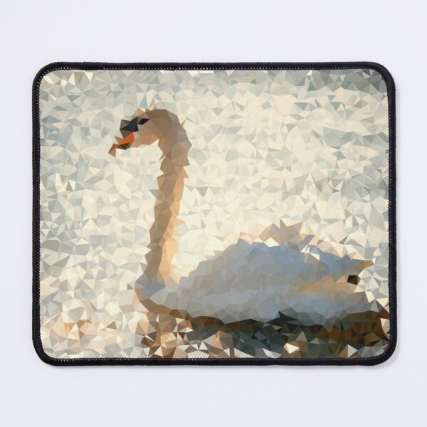 Item preview, Swan Low Polygon Digital Art Low Poly Art designed and sold by SpiroJo.