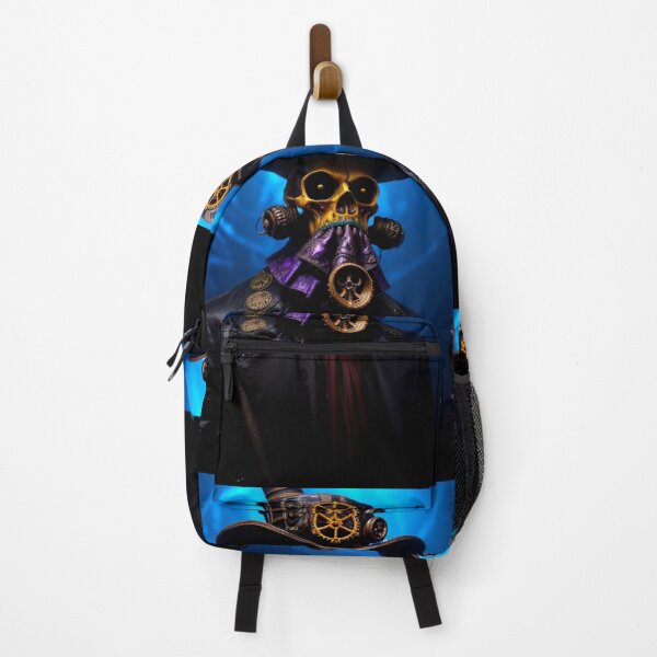Item preview, Dark Trippy Steampunk Skull Art designed and sold by TheDarkWardrobe.