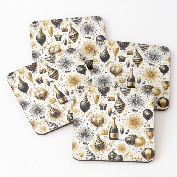 Item preview, New Years Pattern designed and sold by LyssasMindArt.