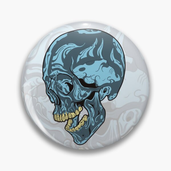 Item preview, Water Skull designed and sold by SkylerLeeArt.