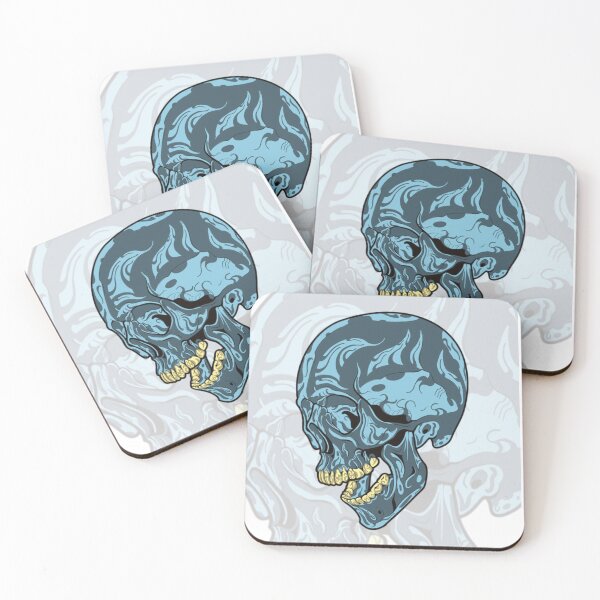 Item preview, Water Skull designed and sold by SkylerLeeArt.