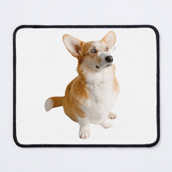 Item preview, Pembroke Welsh Corgi Wearing Glasses designed and sold by TheAnimalZ00.