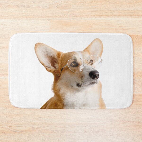 Item preview, Pembroke Welsh Corgi Wearing Glasses designed and sold by TheAnimalZ00.
