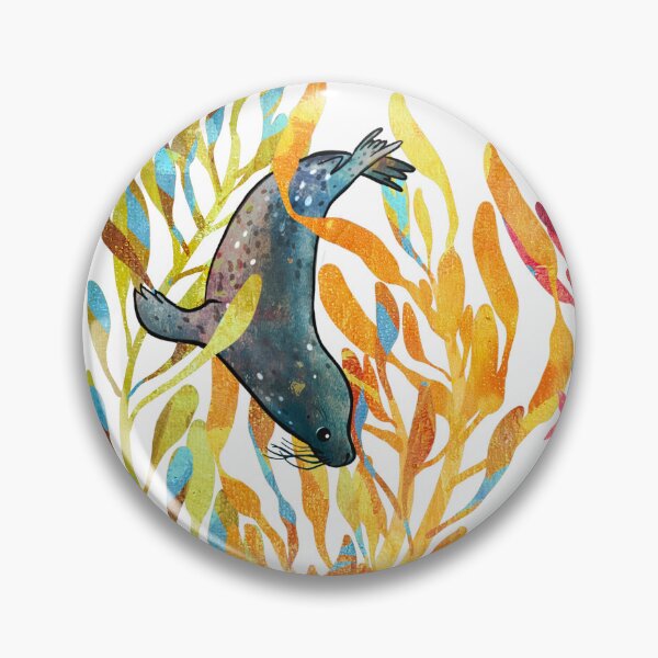 Item preview, Selkie diving amongst the kelp designed and sold by Spikeabell.