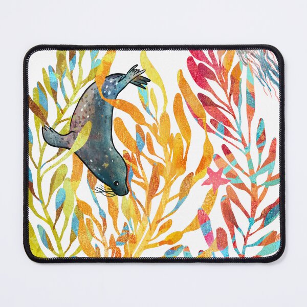 Item preview, Selkie diving amongst the kelp designed and sold by Spikeabell.