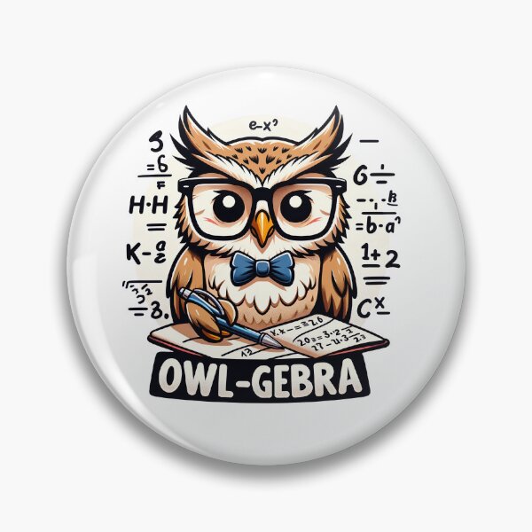 Artikelvorschau, Owl-gebra – Die weise Mathe-Eule entworfen und verkauft von YoBoiRedgie.