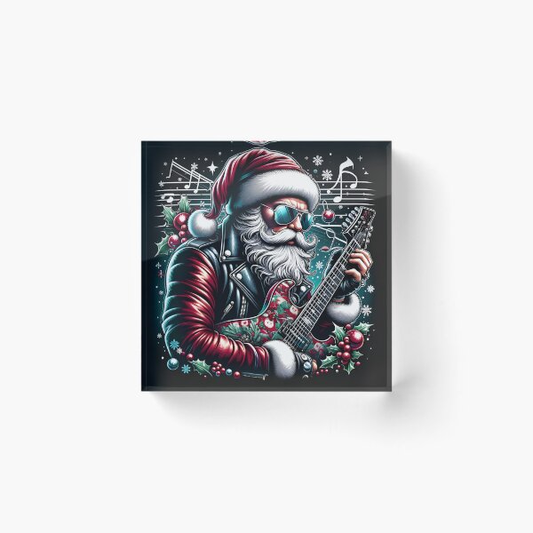 Item preview, Christmas Santa Rocking and a Rolling designed and sold by MarvelloDesign.