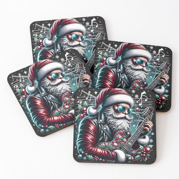 Item preview, Christmas Santa Rocking and a Rolling designed and sold by MarvelloDesign.