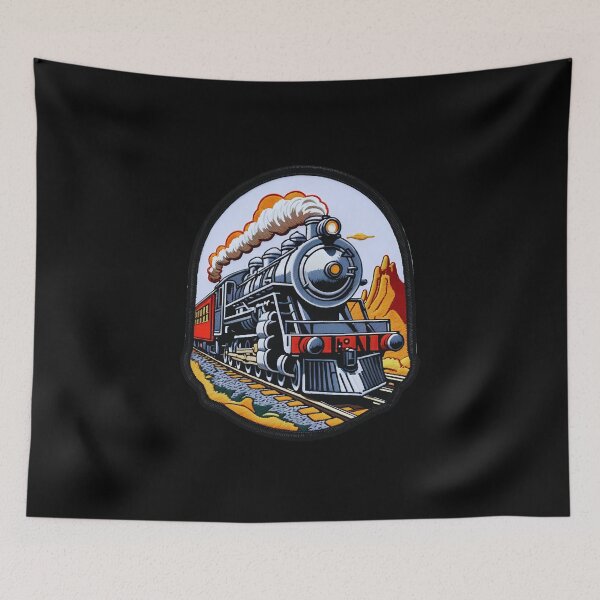 Item preview, Cool Iron On Patches The Train designed and sold by saloui.