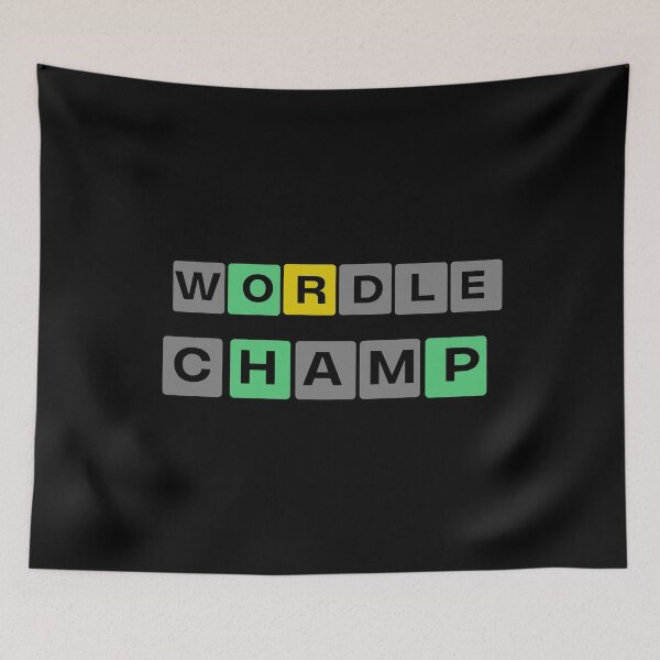 Item preview, Wordle Champion , Wordle King, Wordle Queen, Saying for Wordsmith, Word Gamers and Geeks  designed and sold by VectorologyCo .