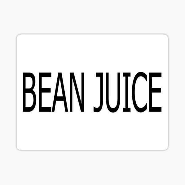 Bean Juice Stickers | Redbubble