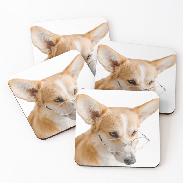 Item preview, Corgi Judging While Wearing Glasses designed and sold by TheAnimalZ00.
