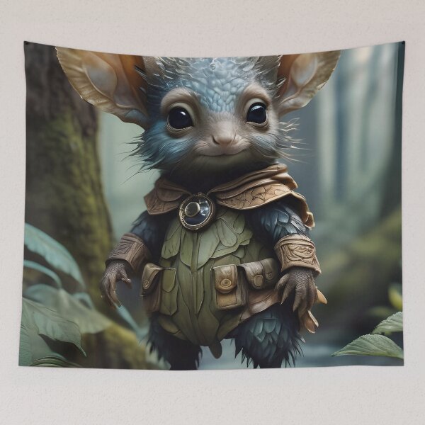 Item preview, Cute Little Forest Creature designed and sold by TheArtOfPat.