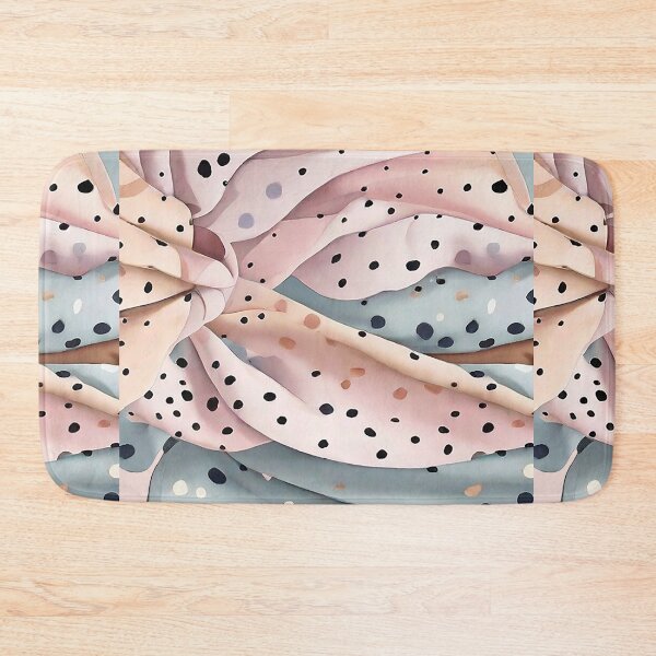Item preview, large spots in pink tones for cute woman spring fashion designed and sold by Carlos Gudino.