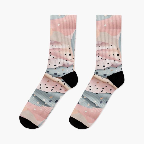 Item preview, large spots in pink tones for cute woman spring fashion designed and sold by Carlos Gudino.