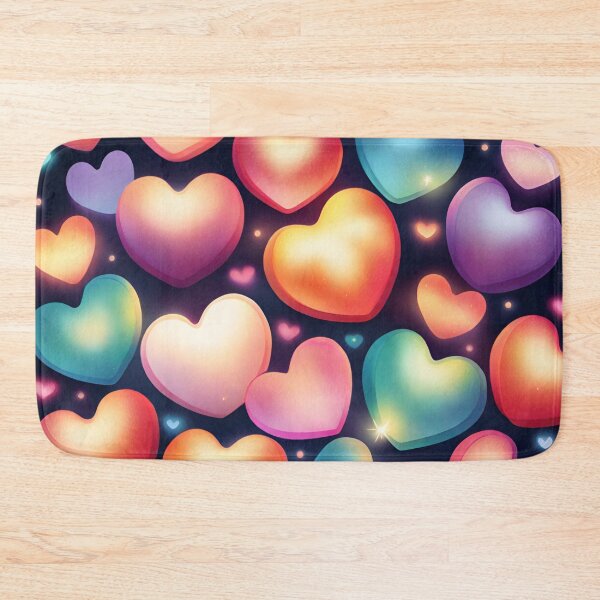 Item preview, Lots of Love Colorful Hearts Design  designed and sold by Giggle Crafts Co.