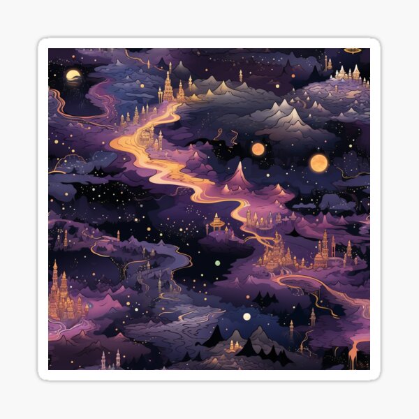 Item preview, Seamless Sky Castles: Where Imagination Takes Flight designed and sold by Phutharesuan Wachirapisut.