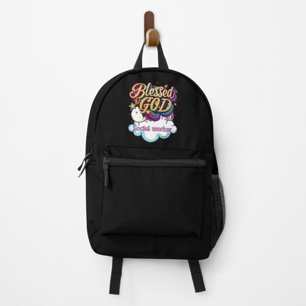 Item preview, BLESSED BY GOD SOCIAL WORKER designed and sold by carlos crane.