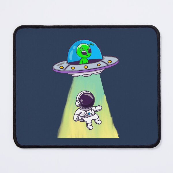 Item preview, Alien Invasion - Blue Background  designed and sold by HarrisonDesign.