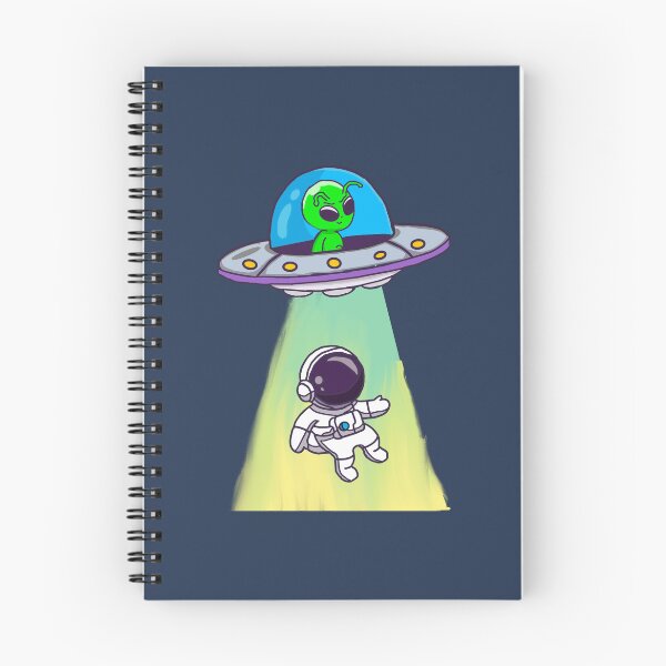 Item preview, Alien Invasion - Blue Background  designed and sold by HarrisonDesign.