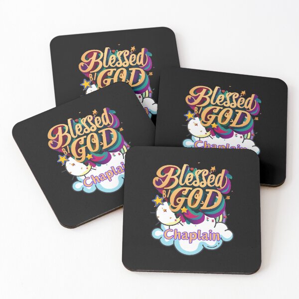 Item preview, BLESSED BY GOD CHAPLAIN designed and sold by carlos crane.
