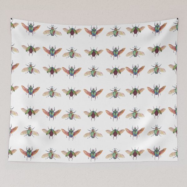 Item preview, Beetles pattern designed and sold by Natalia Varlamova.
