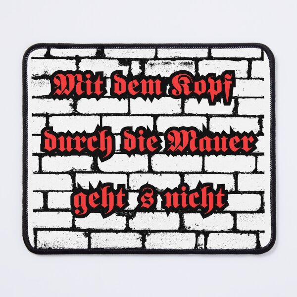 Item preview, You can't go through the wall with your head designed and sold by Visual Arts Sławomir Grzanek.
