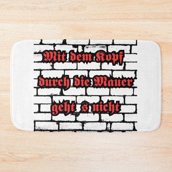 Item preview, You can't go through the wall with your head designed and sold by Visual Arts Sławomir Grzanek.