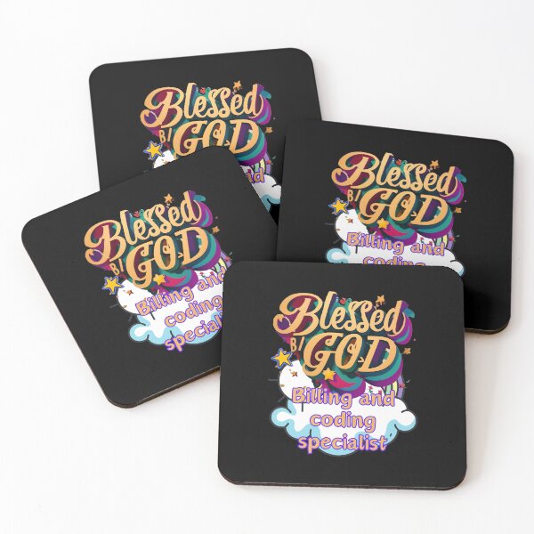Item preview, BLESED BY GOD BILLING AND CODING SPECIALIST designed and sold by carlos crane.