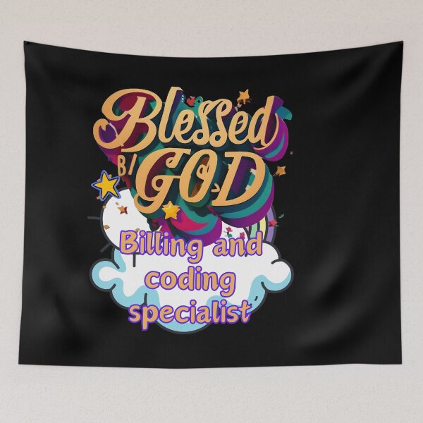 Item preview, BLESED BY GOD BILLING AND CODING SPECIALIST designed and sold by carlos crane.