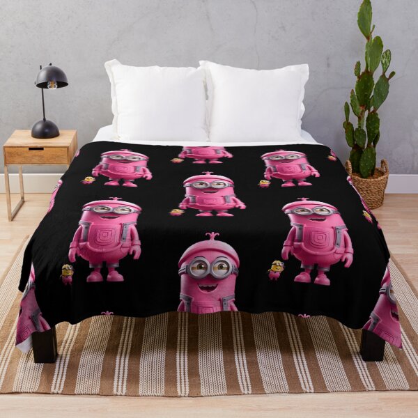 Item preview, Pink Minion Joy: Illuminate Your Space with Carefree Laughter designed and sold by VogueVerseShopp.