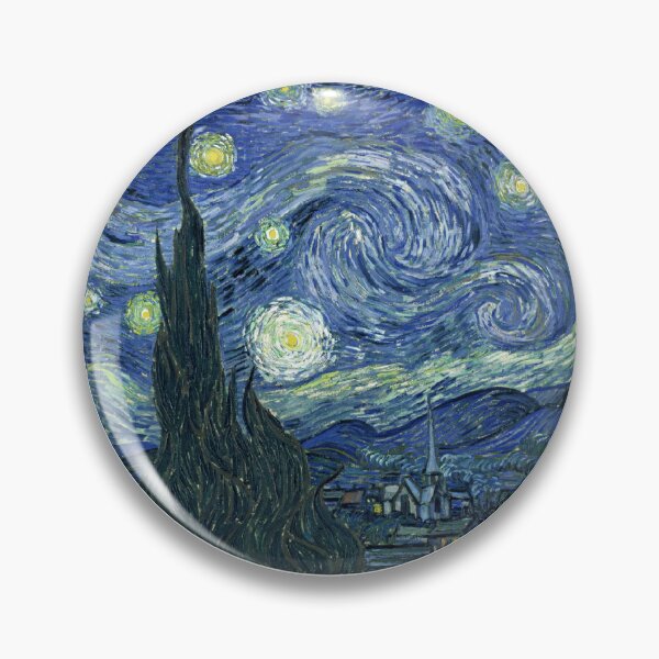 Item preview, Starry night circle design  designed and sold by LostRenegadeART.