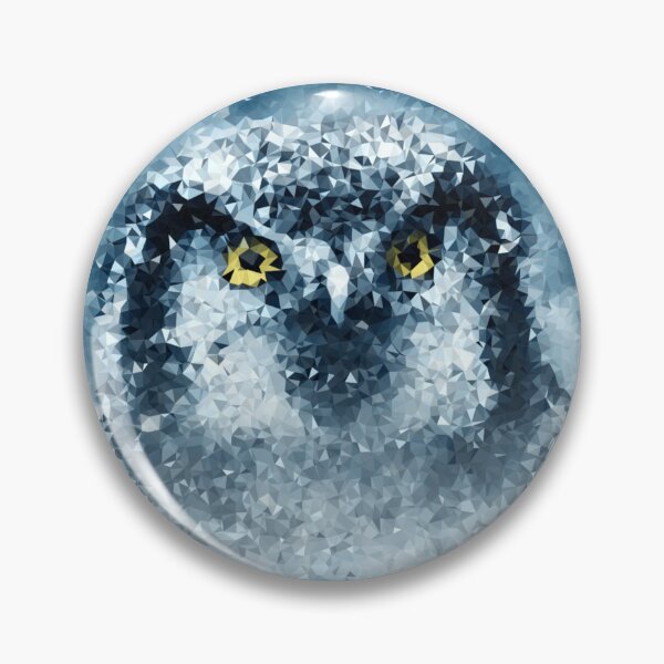 Item preview, Owl Low Polygon Digital Art Low Poly Art designed and sold by SpiroJo.