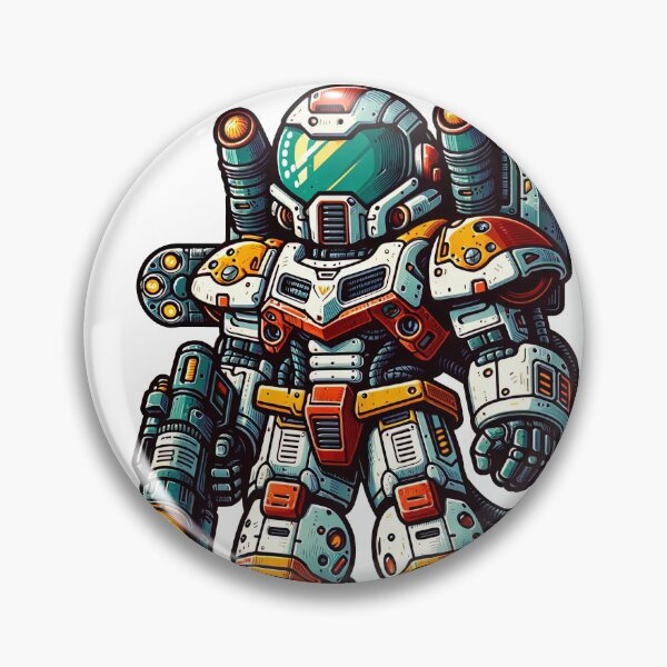 Item preview, Galactic Mech Warrior Ready for Battle designed and sold by psychcyberpunk.