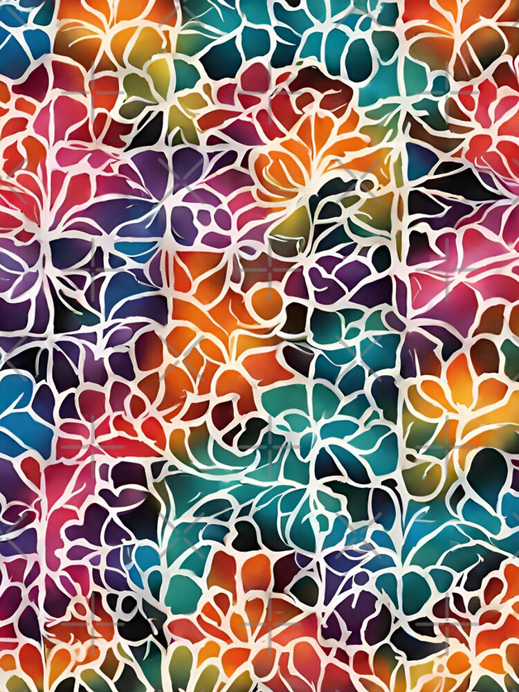 Thumbnail 5 of 5, iPhone Case, Colorful versatile flowery pattern designed and sold by AnyInk.