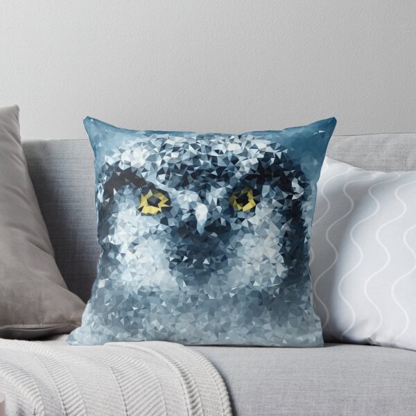 Item preview, Owl Low Polygon Digital Art Low Poly Art designed and sold by SpiroJo.