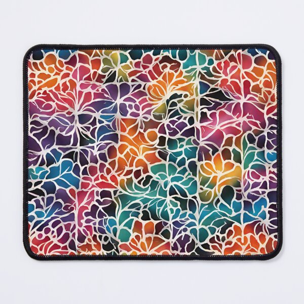 Item preview, Colorful versatile flowery pattern designed and sold by AnyInk.