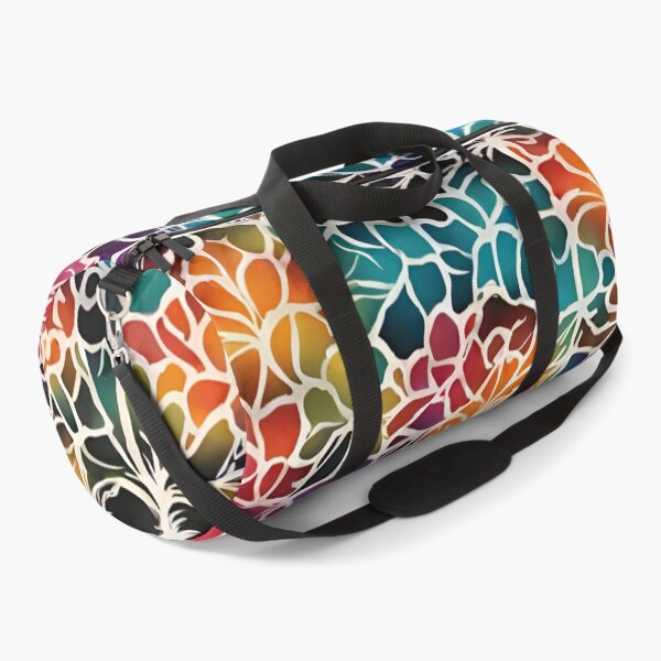 Item preview, Colorful versatile flowery pattern designed and sold by AnyInk.