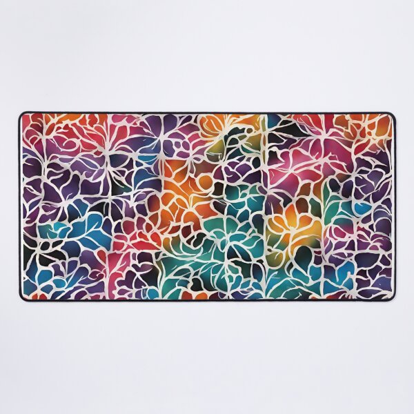 Item preview, Colorful versatile flowery pattern designed and sold by AnyInk.