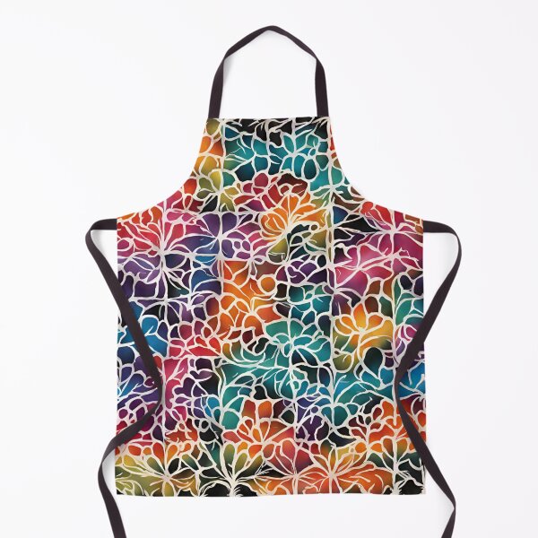 Item preview, Colorful versatile flowery pattern designed and sold by AnyInk.