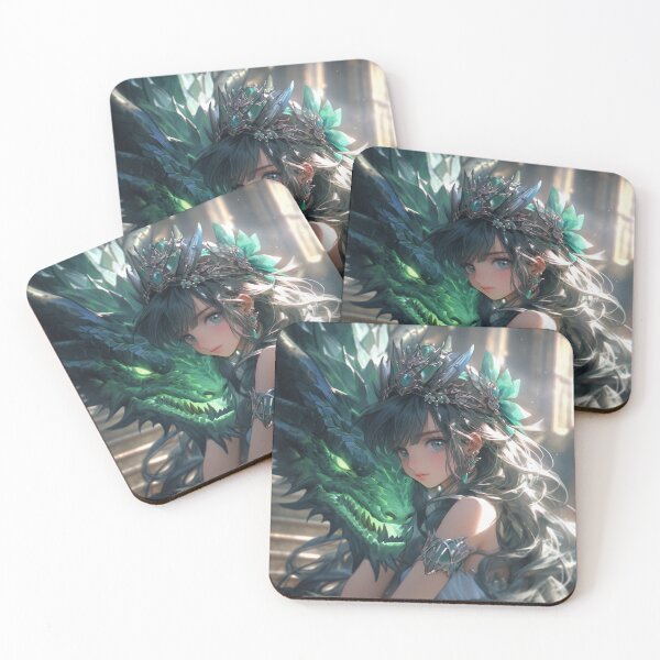 Item preview, Emerald dragon summoned by princess designed and sold by Lewis-mart.