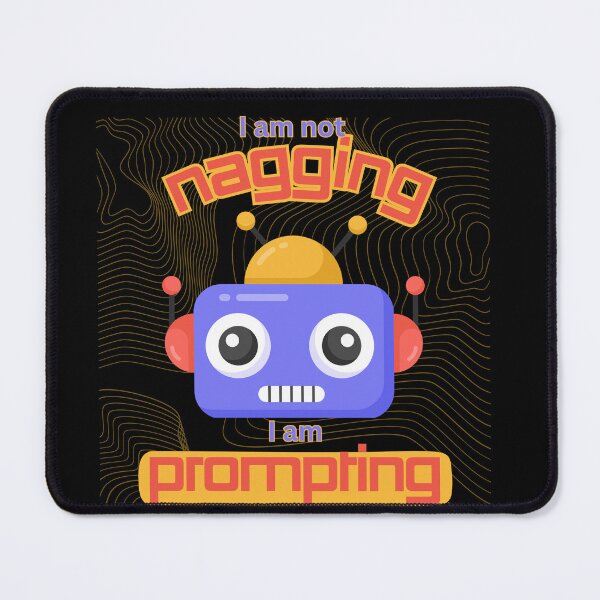 Item preview, GenAI Chatbot Nerdy Funny designed and sold by Life Is Beautiful.
