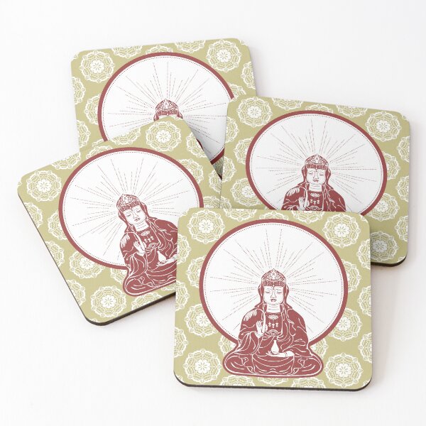 Item preview, Kuan Yin Sattva - Gold, Ruby, Snow designed and sold by Irene Estelle.